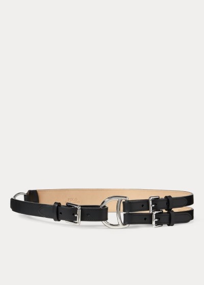 Dámské Pasek Polo Ralph Lauren Tri-Strap Kožené - 96720-TXSQ